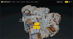 Desktop Screenshot of matterport.com